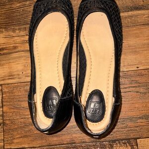 Frye Black Flats sz. 9.5
